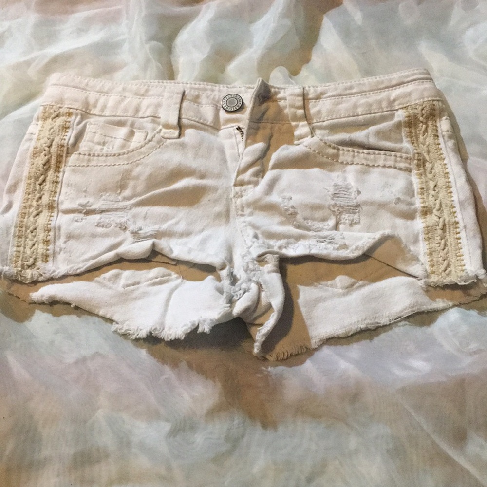 White shorts